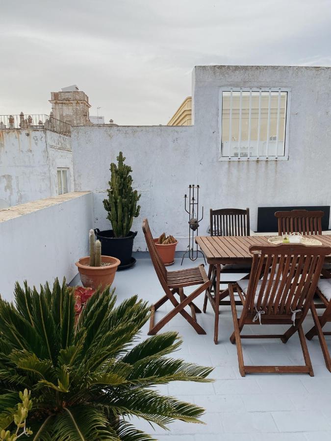 Cool Loft In The Old Town With Rooftop Terrace And Fireplace Tarifa Exteriör bild