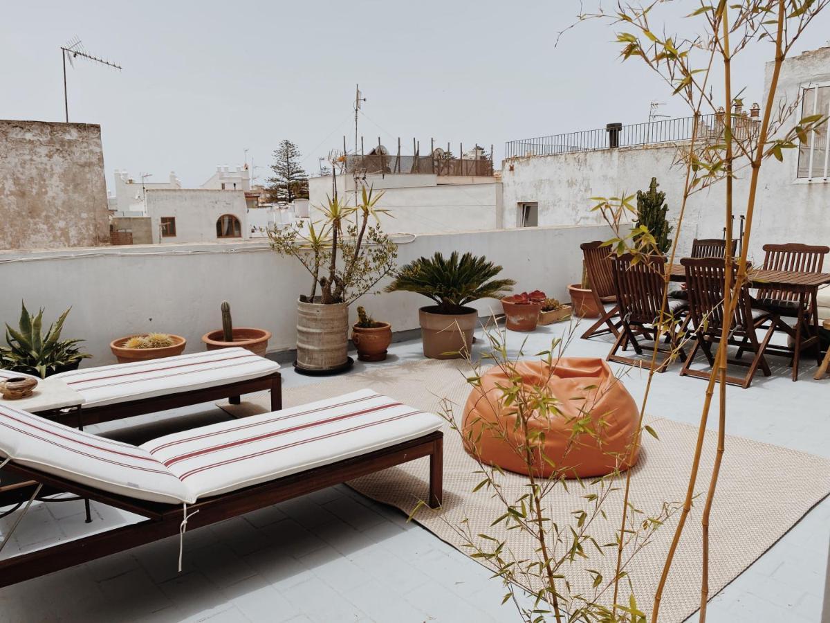 Cool Loft In The Old Town With Rooftop Terrace And Fireplace Tarifa Exteriör bild